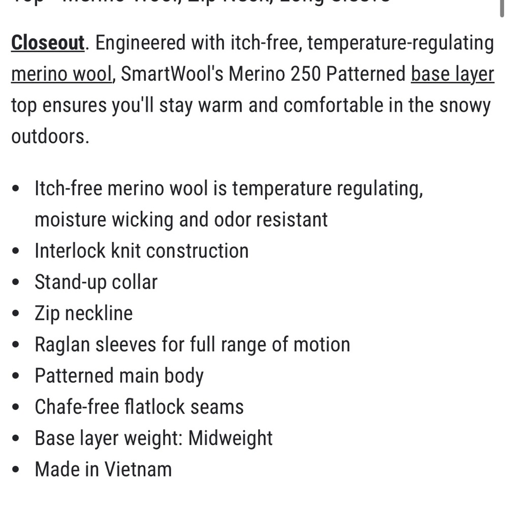 Smartwool Base Layer - image 6